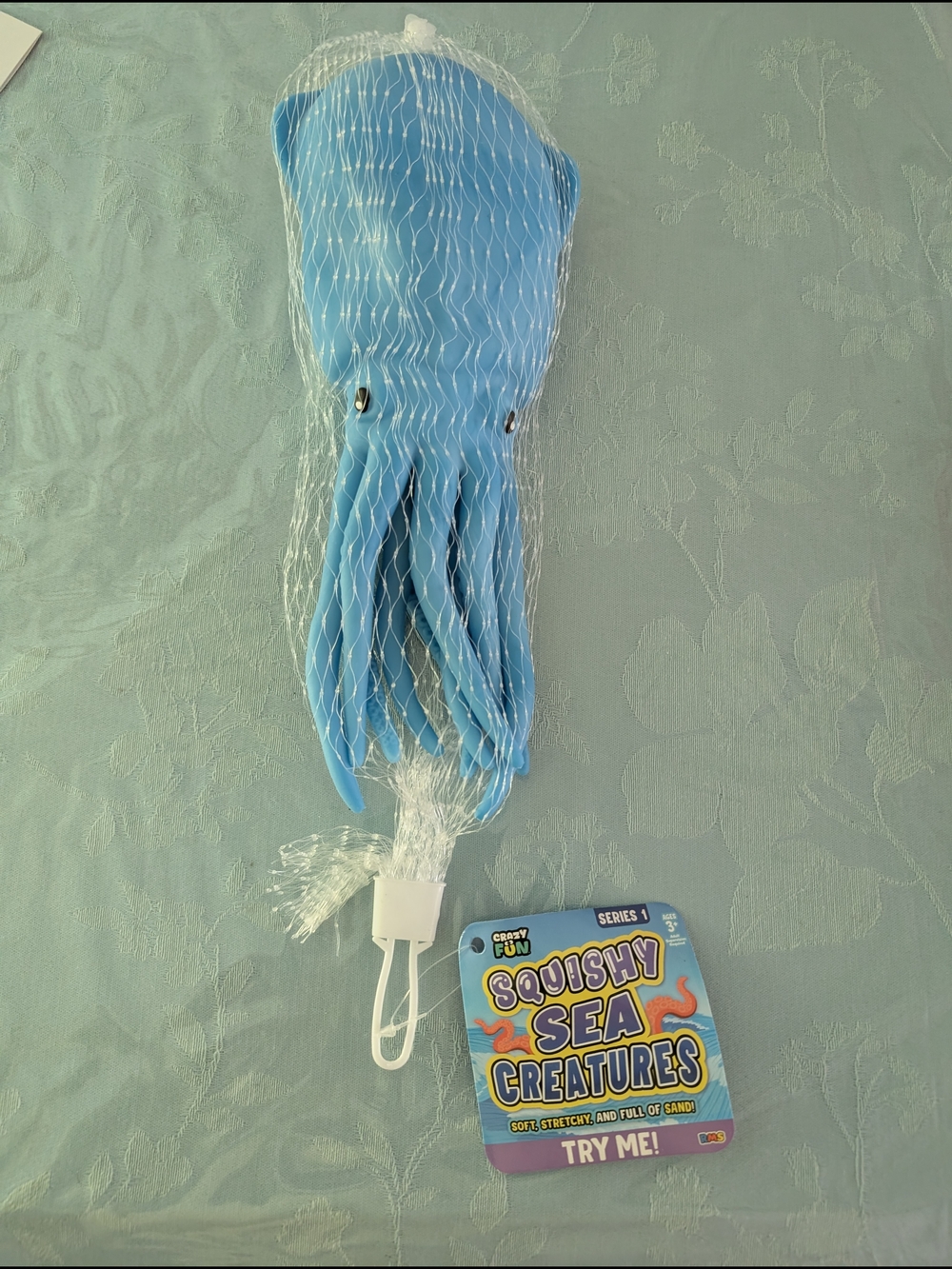 Crazy Fun Squishy Sea Creature Octopus - Blue